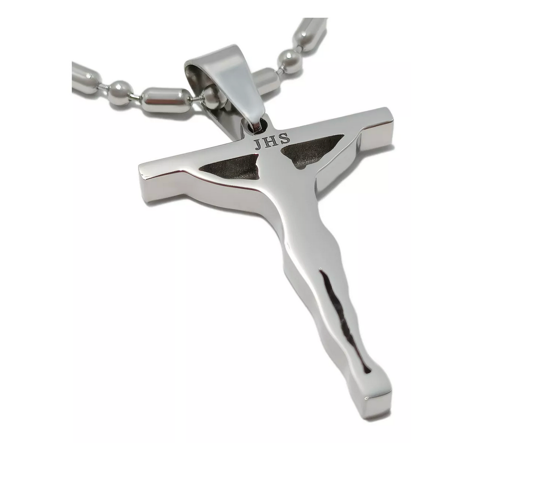 Dije Cristo Acero inoxidable