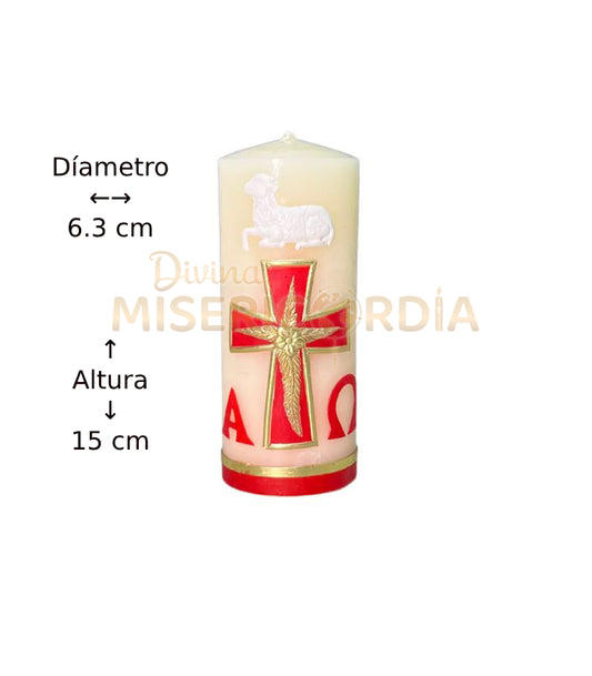 Cirio Pascual (6.3x15) VT Rojo