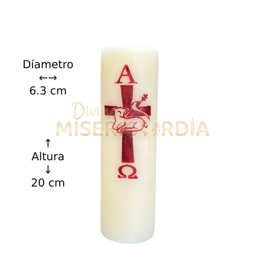 Cirio Pascual Decorado Impreso (6.3x20) VT