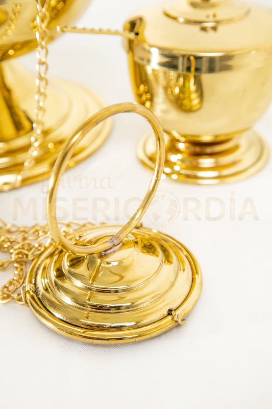 Incensario Grande Emperador Laton SA