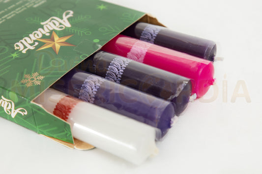Velas de Adviento Cajita IV