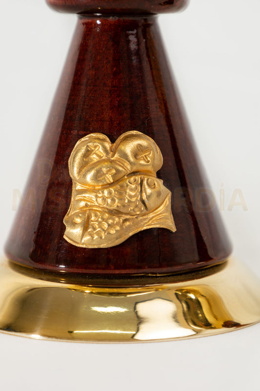 Kit Caliz y Copón Base Madera SA