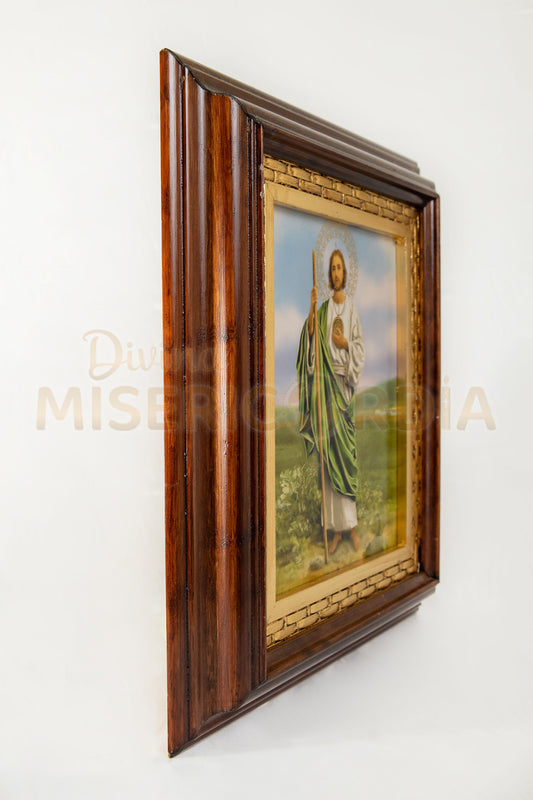 Cuadro San Judas Tadeo 20X25