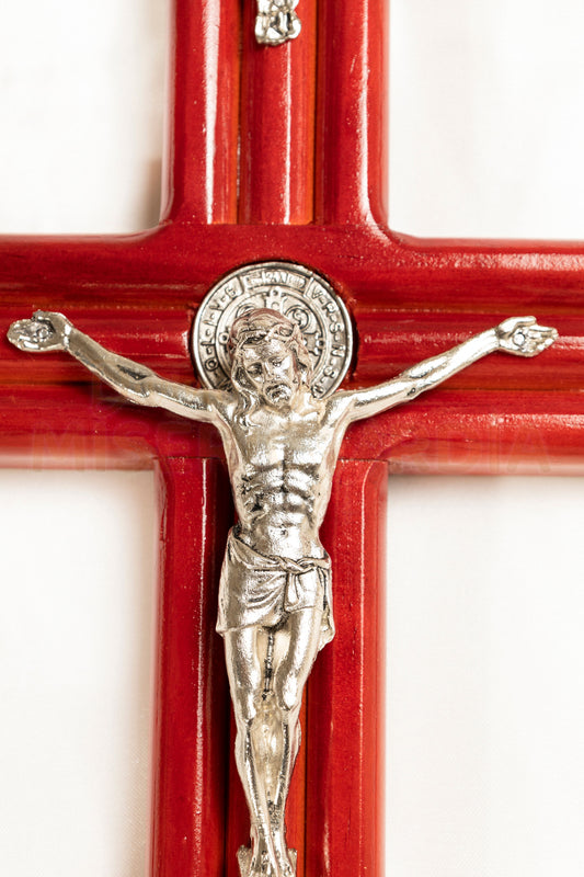 Crucifijo San Benito Tres Varas Chico VL