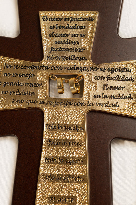 Cruz Matrimonio JV Anillos CTMD