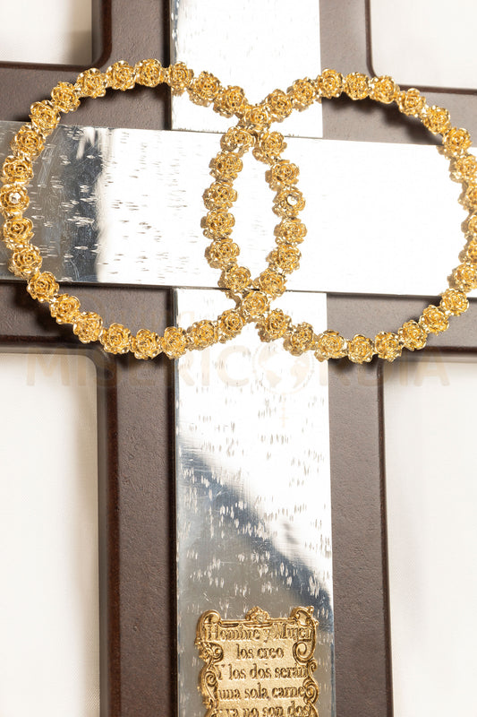 Cruz Matrimonio JV Aro Ancha CMRPD