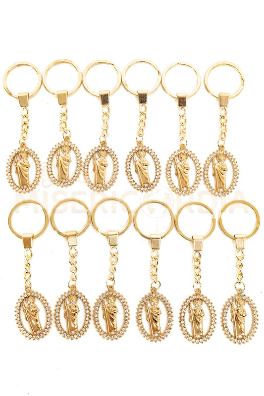 Docena Llaveros Piedras Tadeo SY