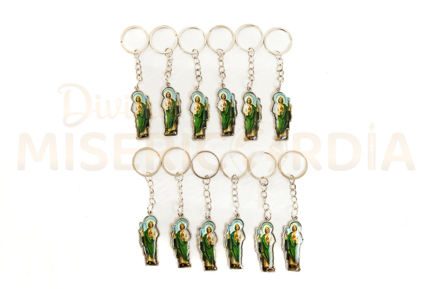 Docena Llaveros Cuerpo Encapsulado BG