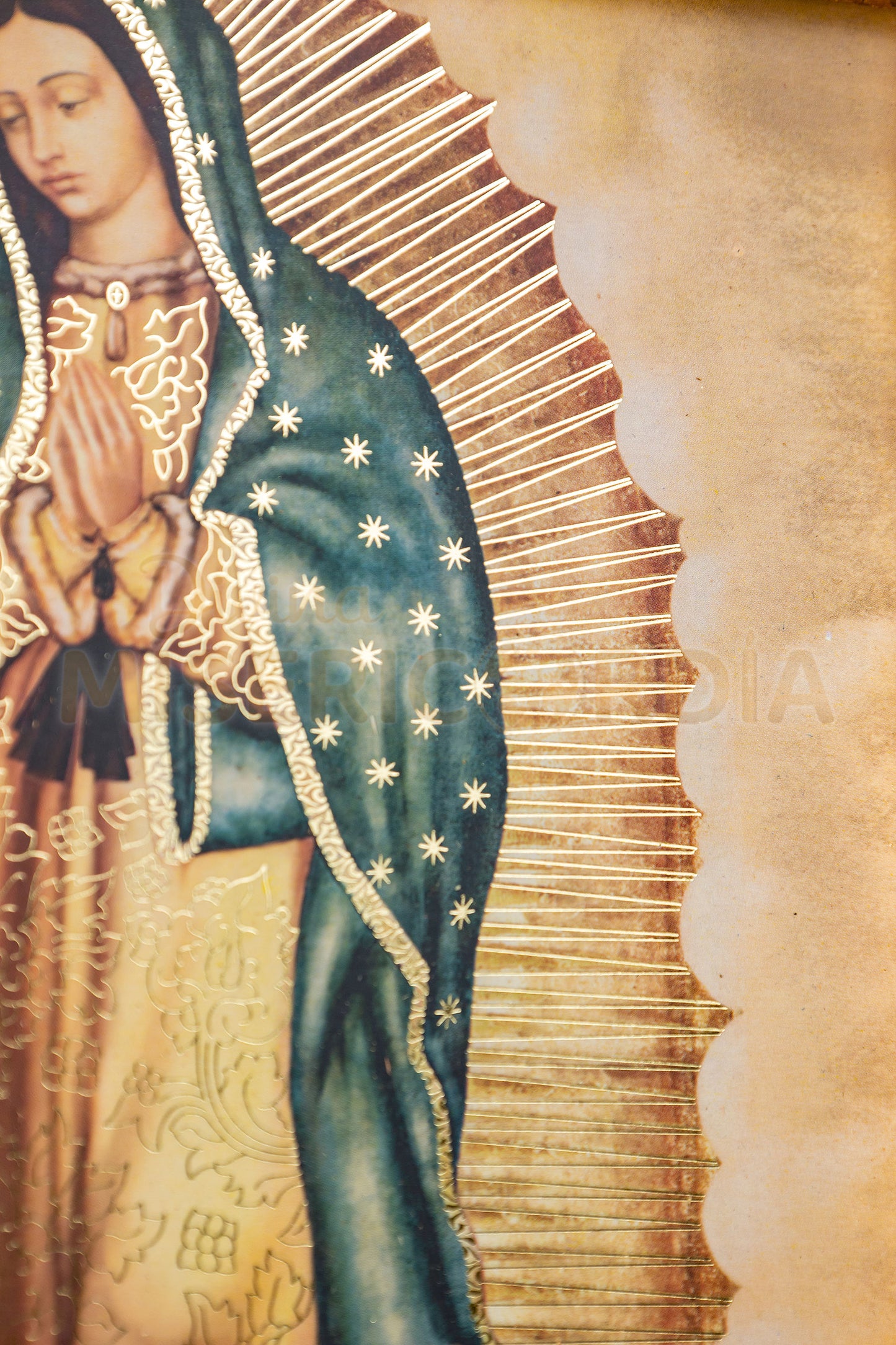 Cuadro Virgen de Guadalupe 20X25