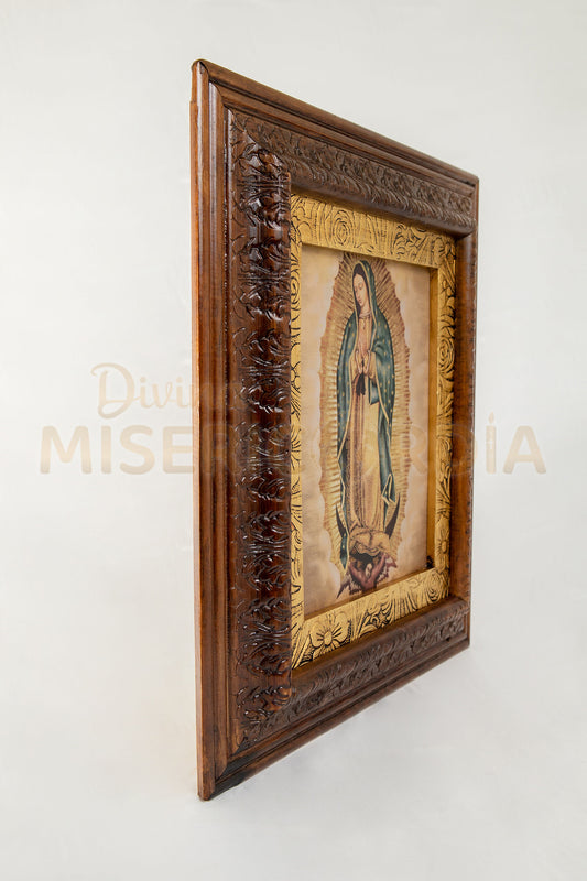 Cuadro Virgen de Guadalupe 20X25