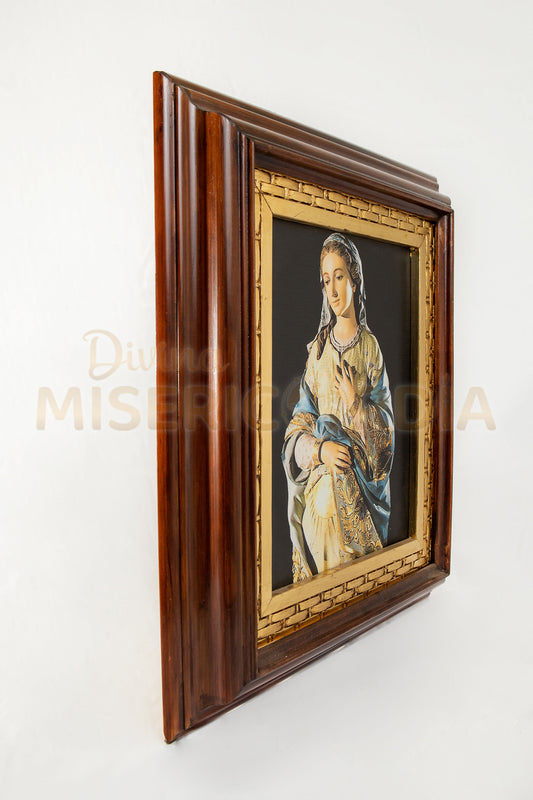 Cuadro Virgen de la Dulce Espera 20X25