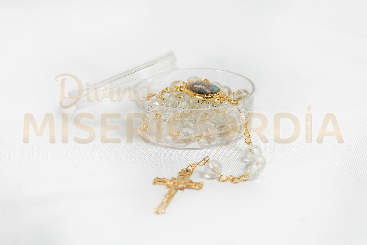 Rosario en Vidrio IR