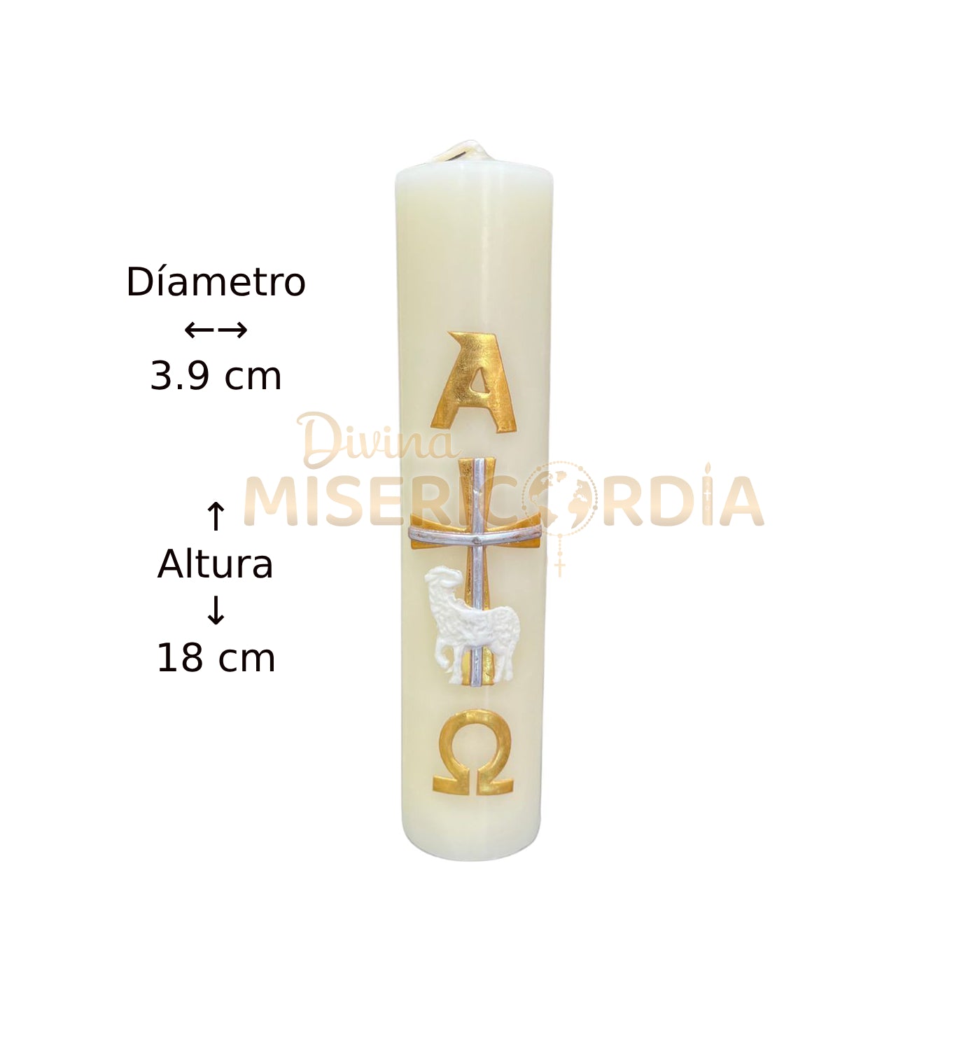 Cirio Pascual Magia Dorado