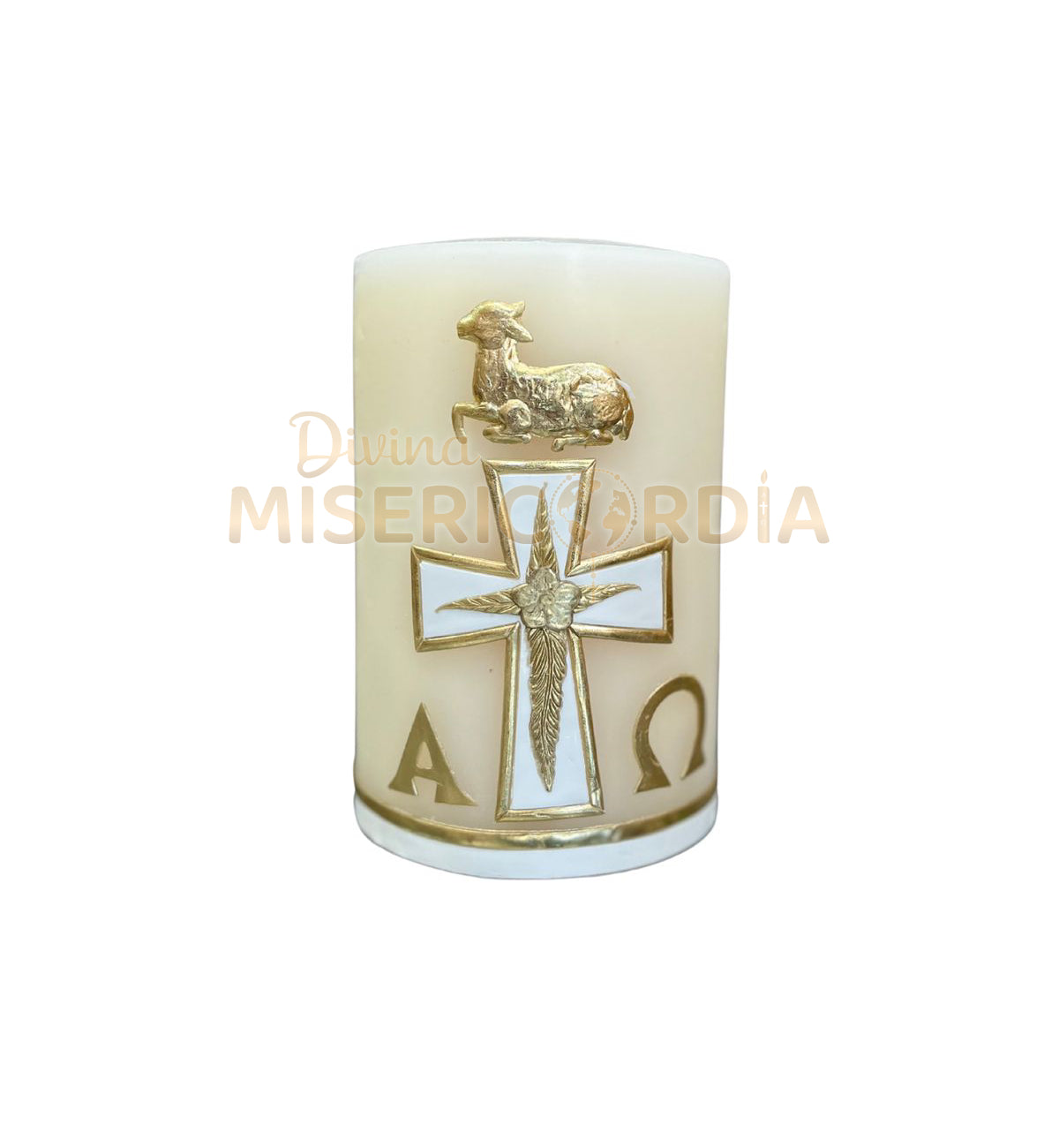 Cirio Pascual Decorado Dorado (10x15) VT