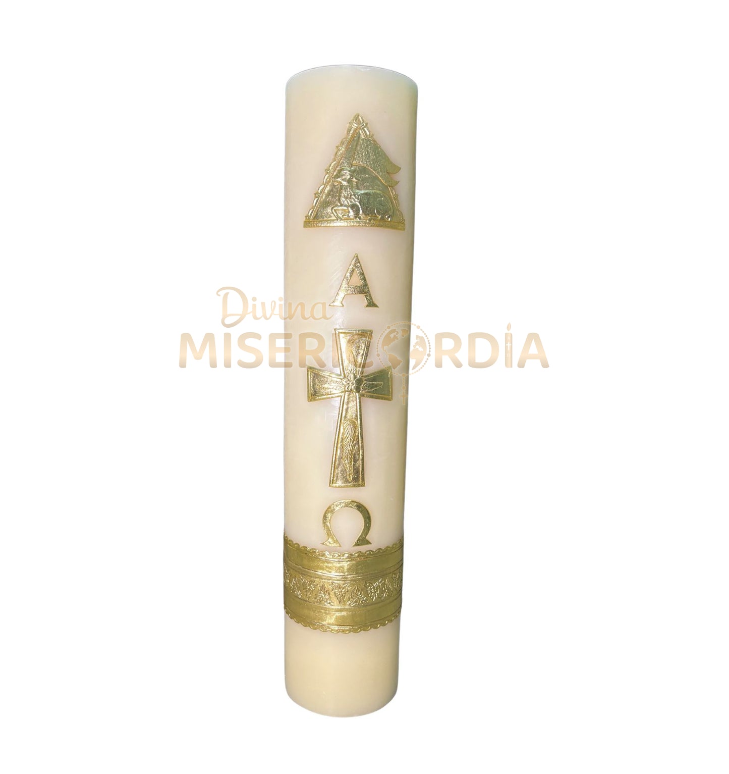 Cirio Pascual Decorado Dorado (9x44) VT