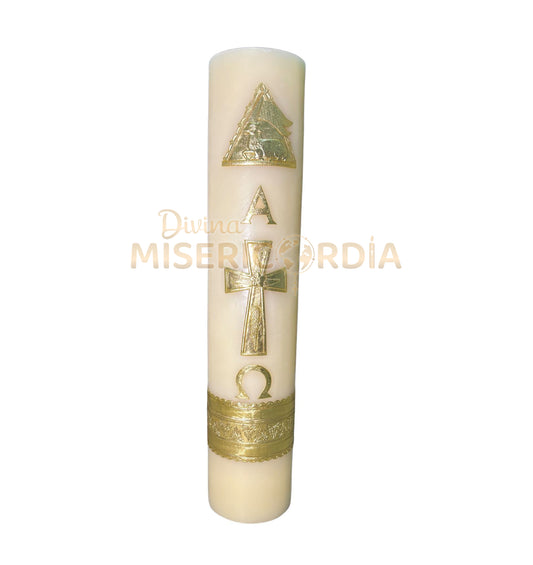 Cirio Pascual Decorado Dorado (9x44) VT