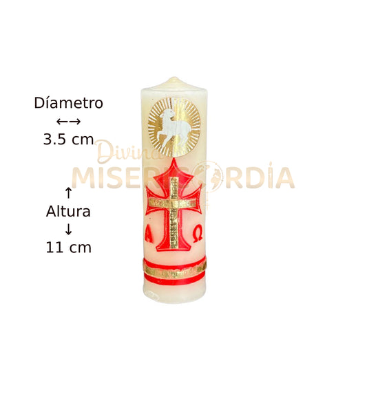 Cirio Pascual Pequeño  – Set de 12 Piezas SM