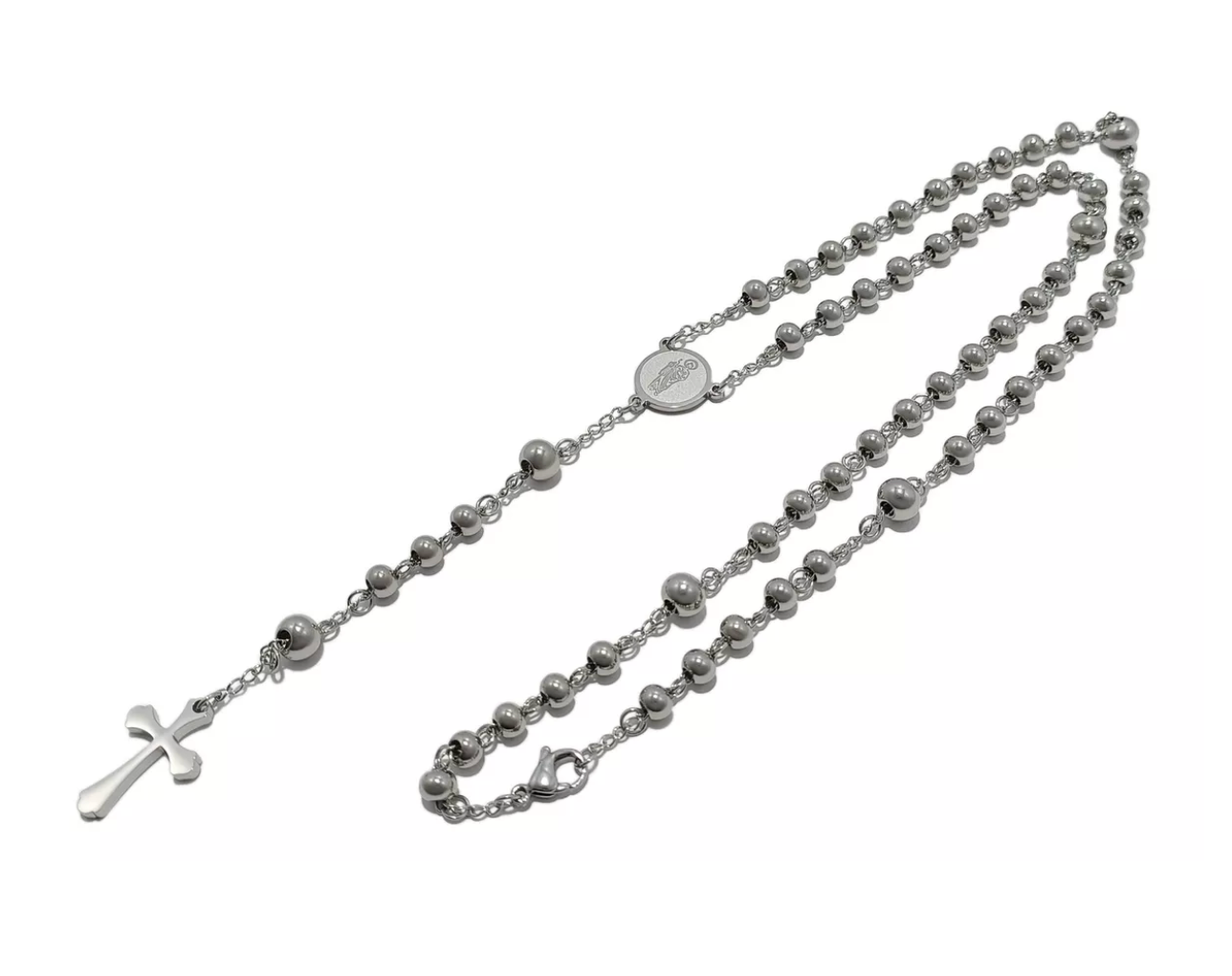 Rosario Acero Inoxidable Tadeo