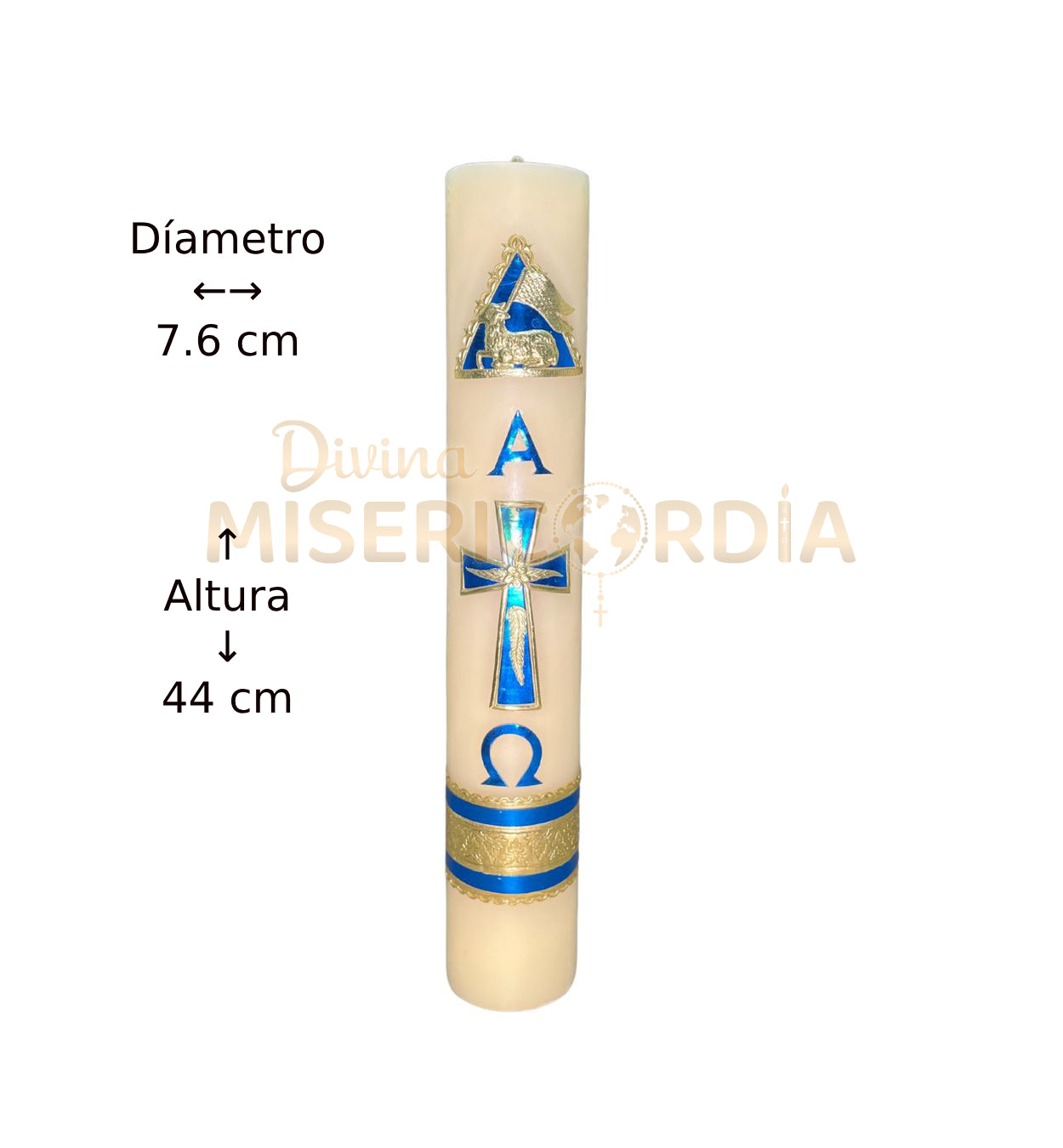 Cirio Pascual (7.6x44) VT Azul
