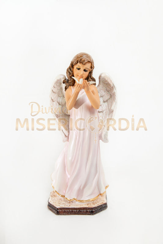 Ángel con Paloma en Manos 30 TV