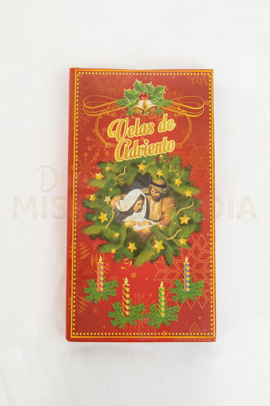 Velas de Adviento Cajita VT
