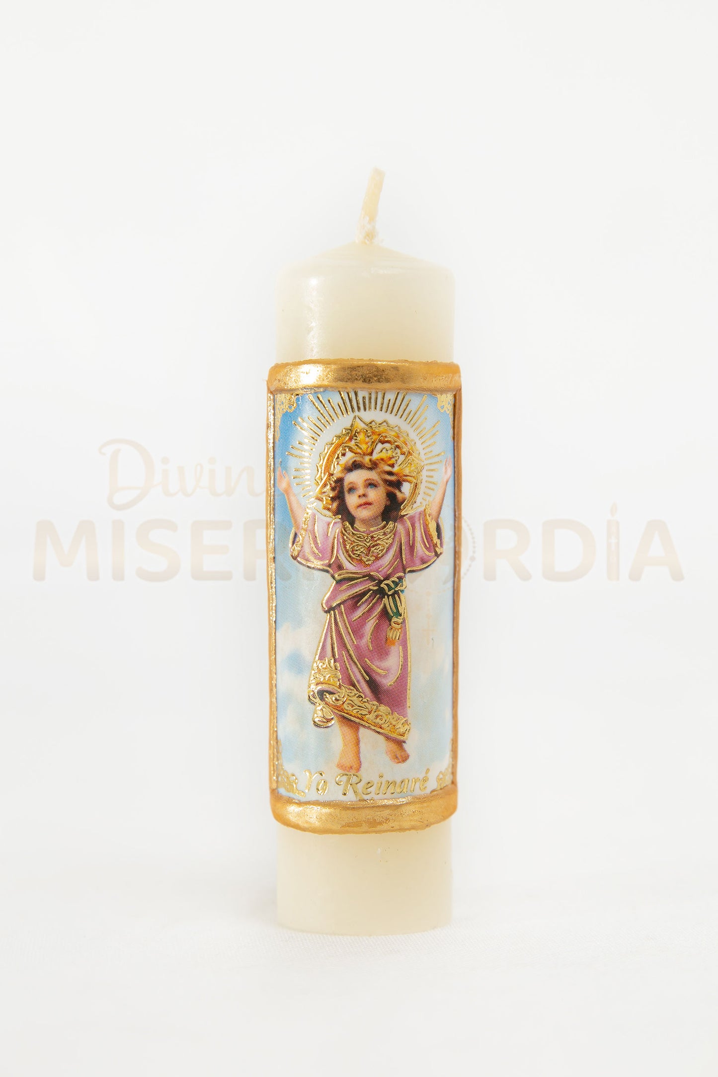 Set de 12 Mini Cirios Divino Niño IV