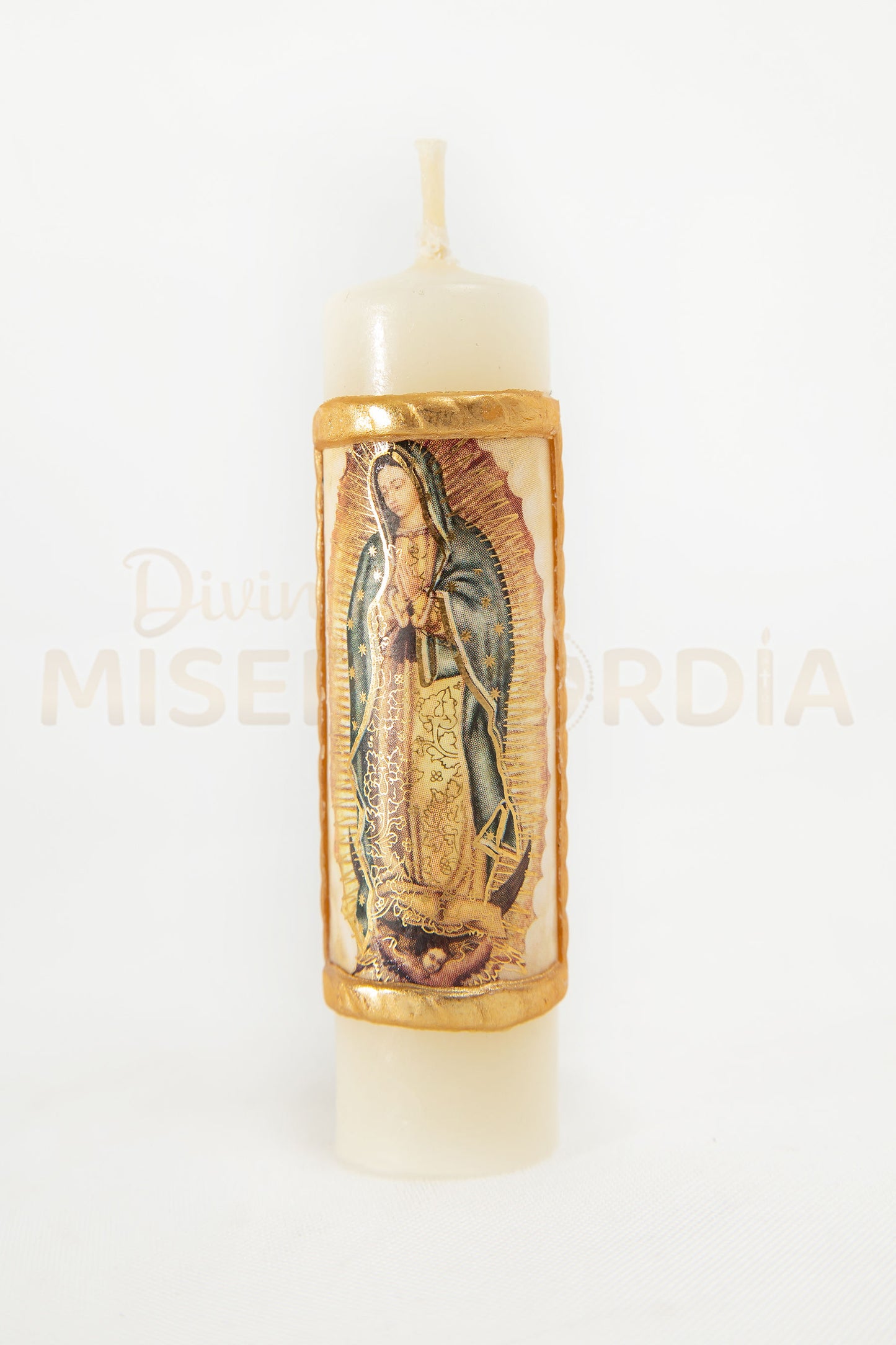 Set de 12 Mini Cirios Virgen de Guadalupe IV