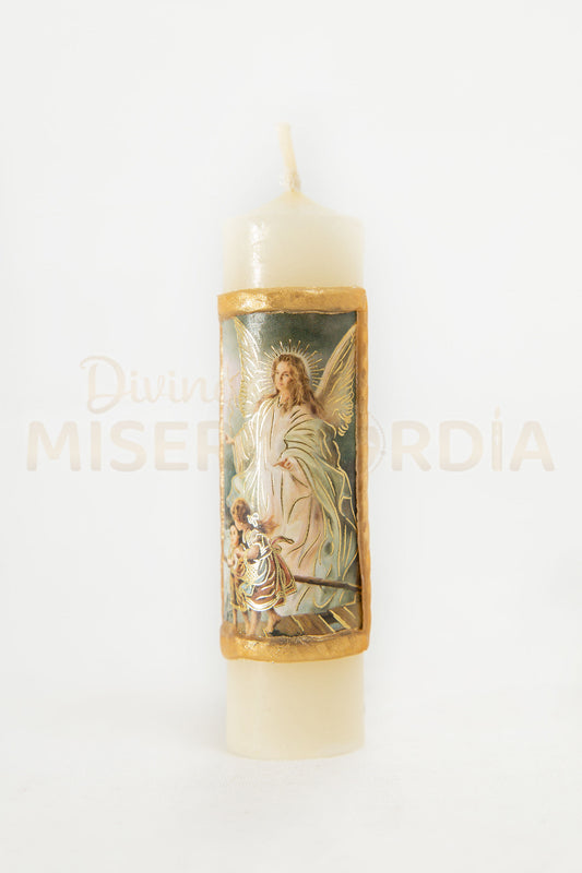 Set de 12 Mini Cirios Angel de la Guarda IV