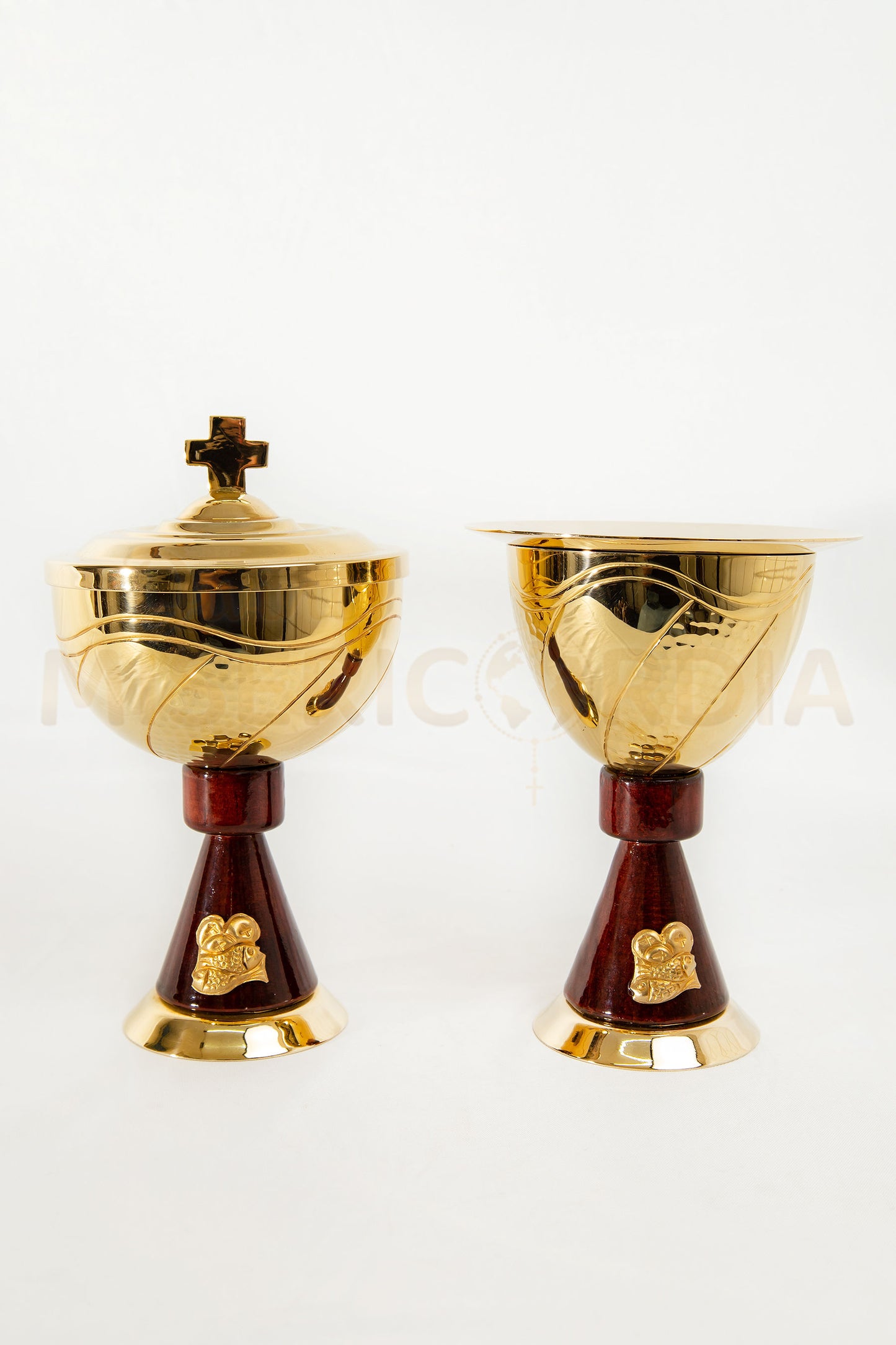 Kit Caliz y Copón Base Madera SA