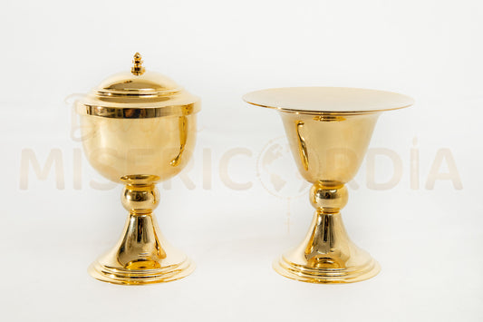 Kit Caliz y Copón Mini Dorado SA