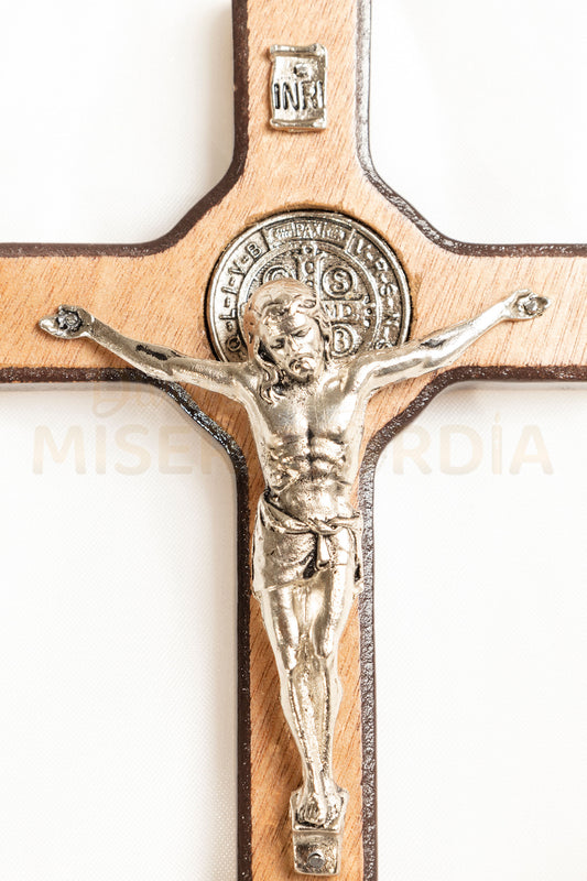 Crucifijo San Benito SB14 Recto VL