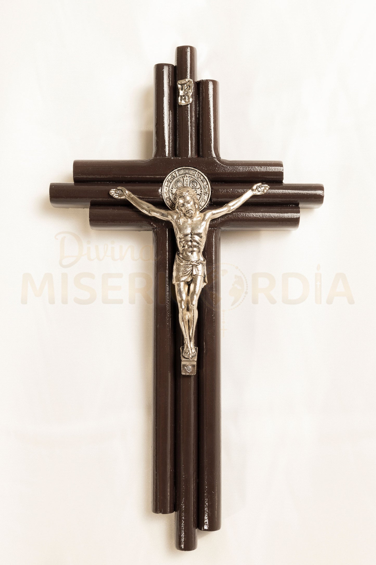 Crucifijo San Benito Tres Varas Chico VL