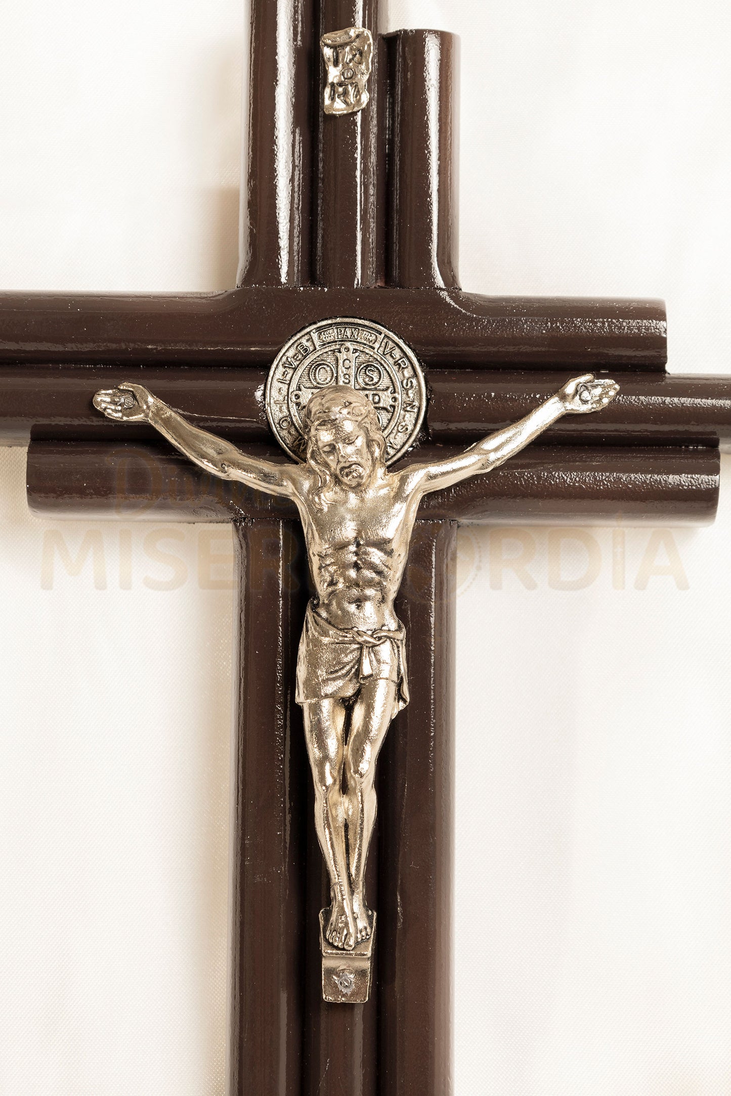 Crucifijo San Benito Tres Varas Chico VL