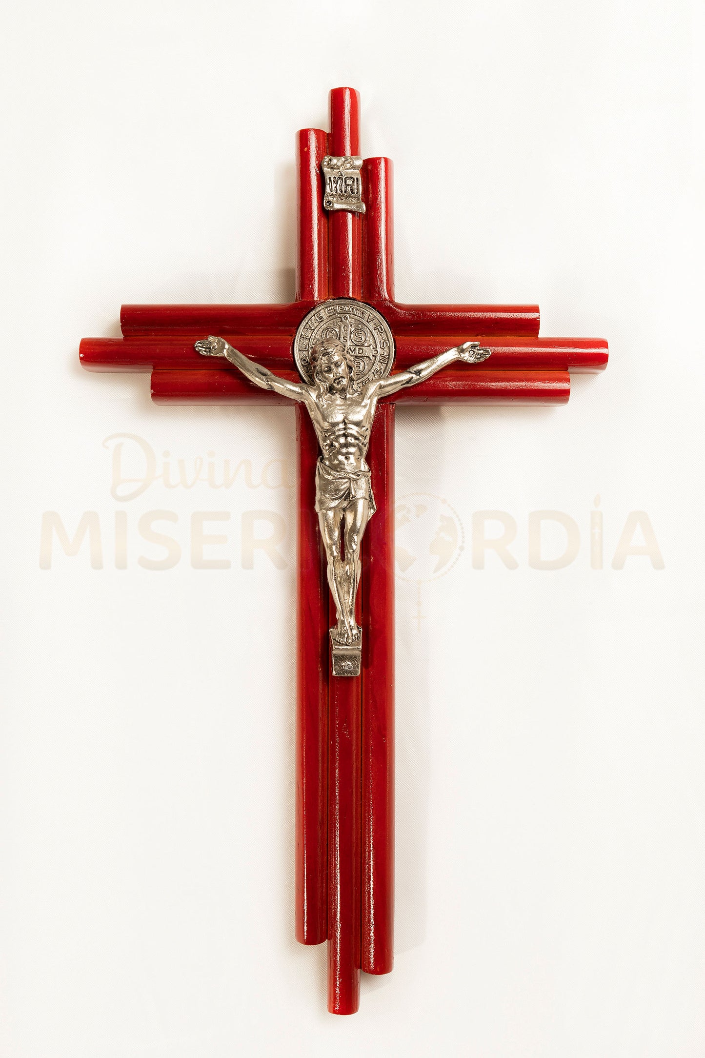 Crucifijo San Benito Tres Varas Grande VL