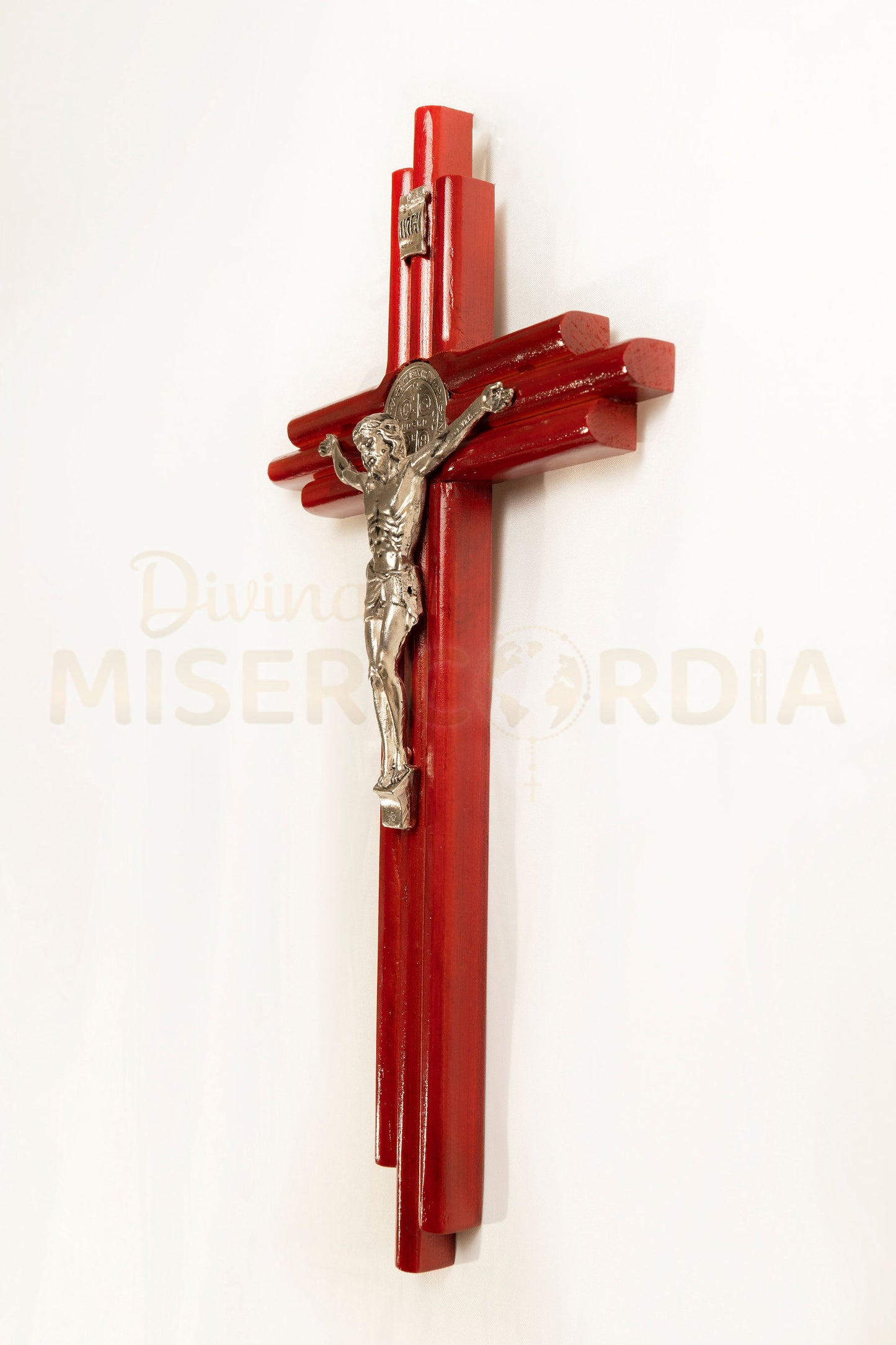 Crucifijo San Benito Tres Varas Grande VL