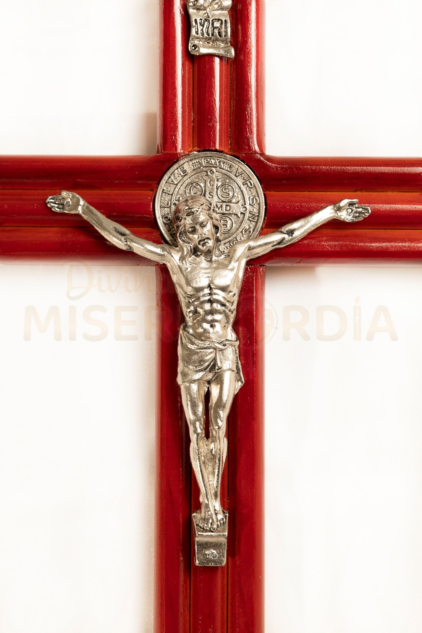 Crucifijo San Benito Tres Varas Grande VL