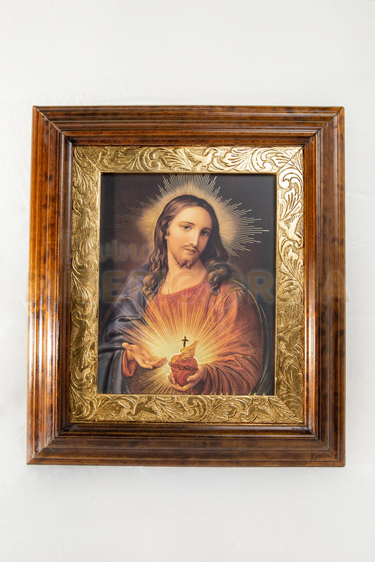Cuadro Sagrado Corazón de Jesús 20X25