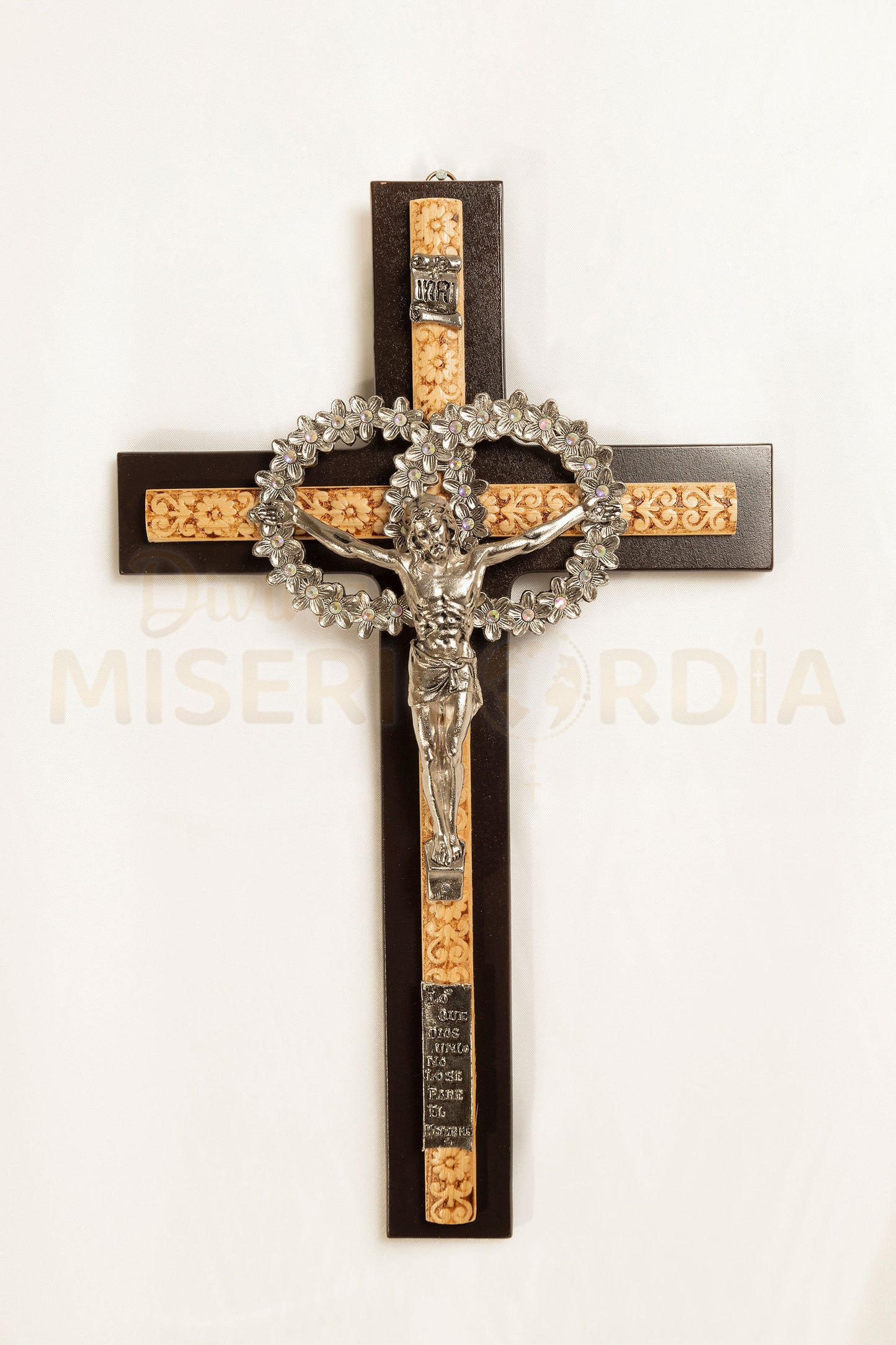 Crucifijo Matrimonio con Moldura VL