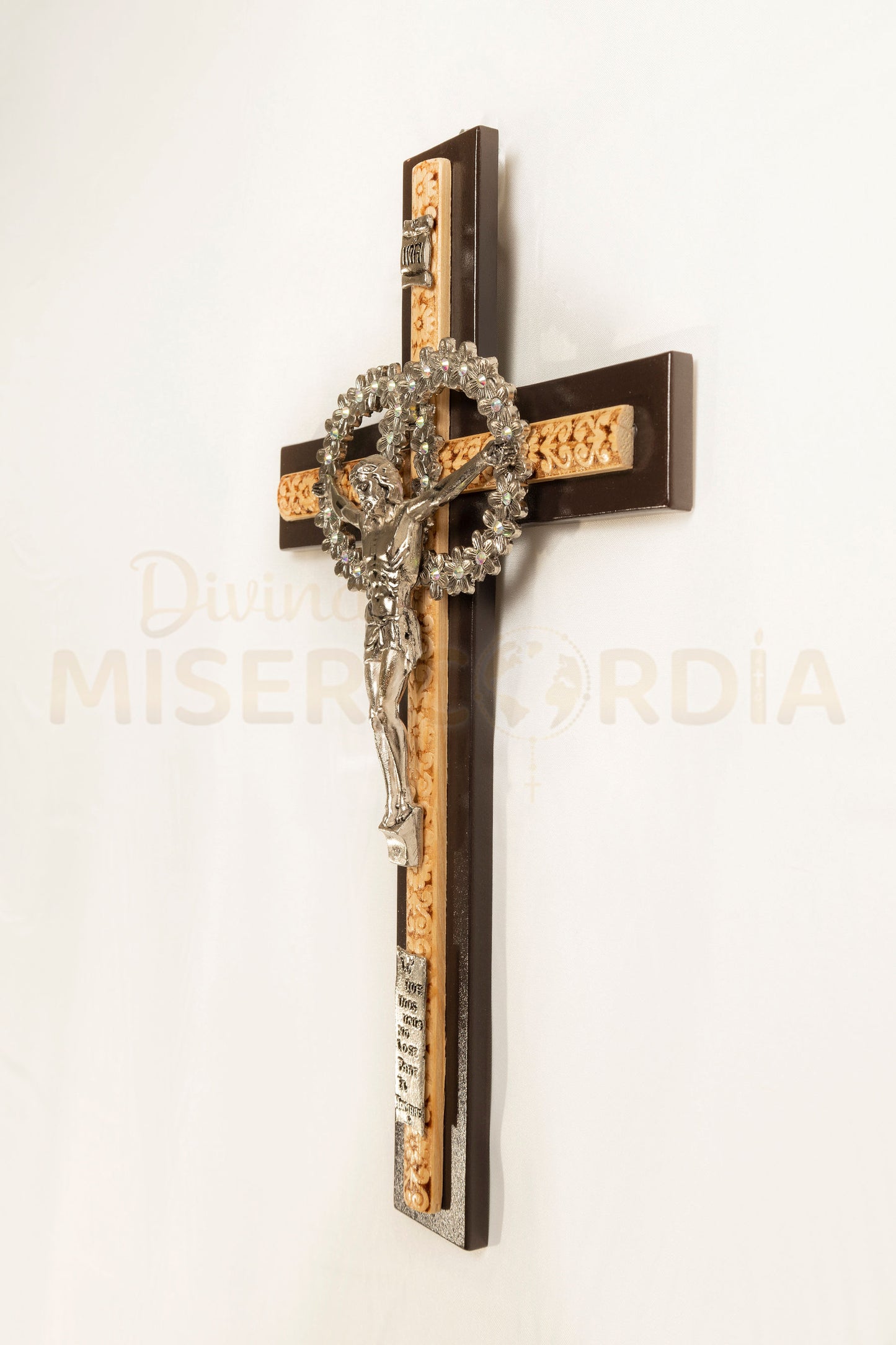 Crucifijo Matrimonio con Moldura VL