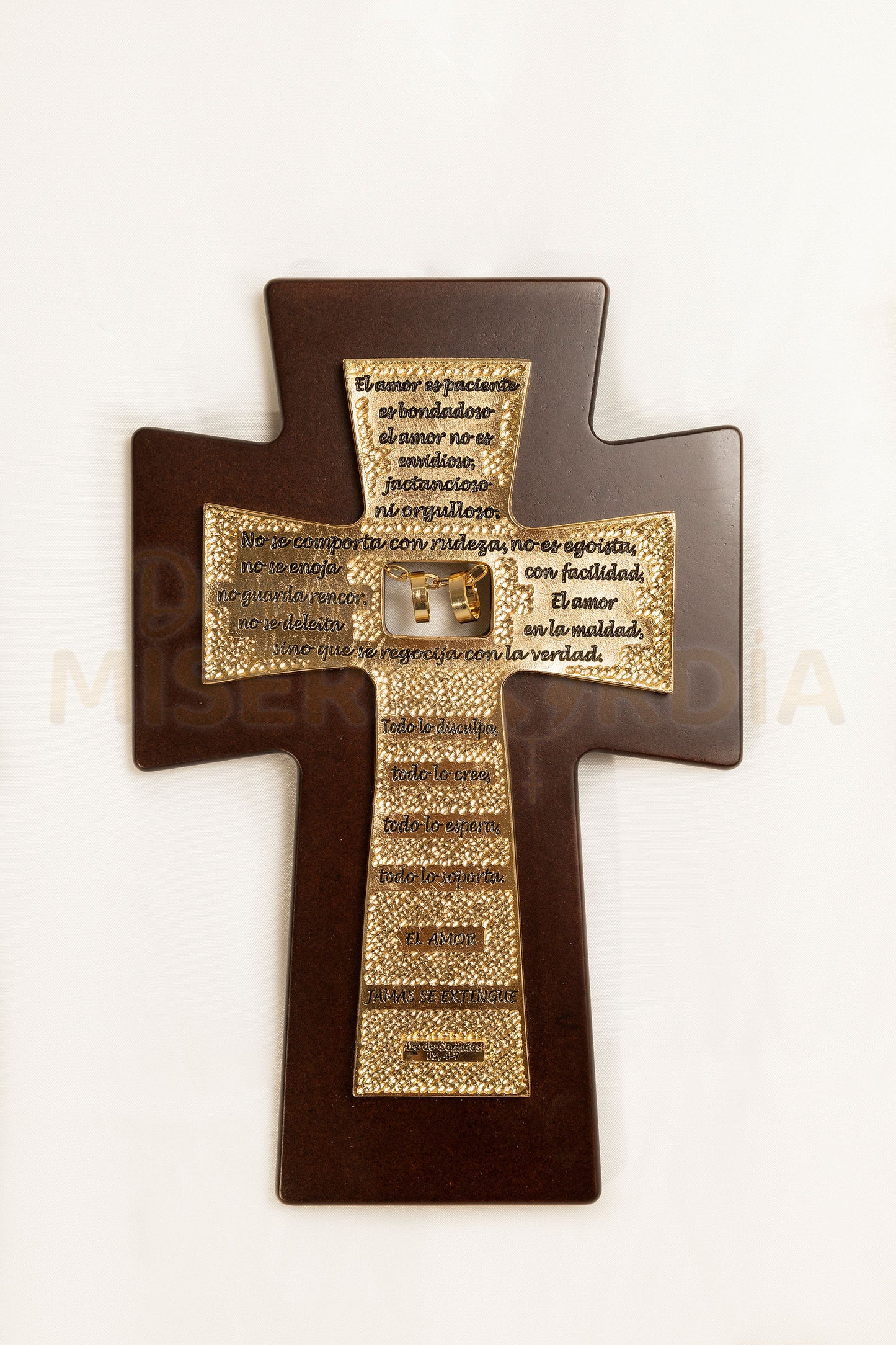 Cruz Matrimonio JV Anillos CTMD