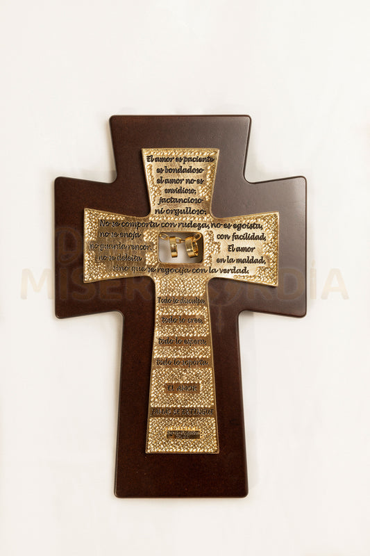 Cruz Matrimonio JV Anillos CTMD