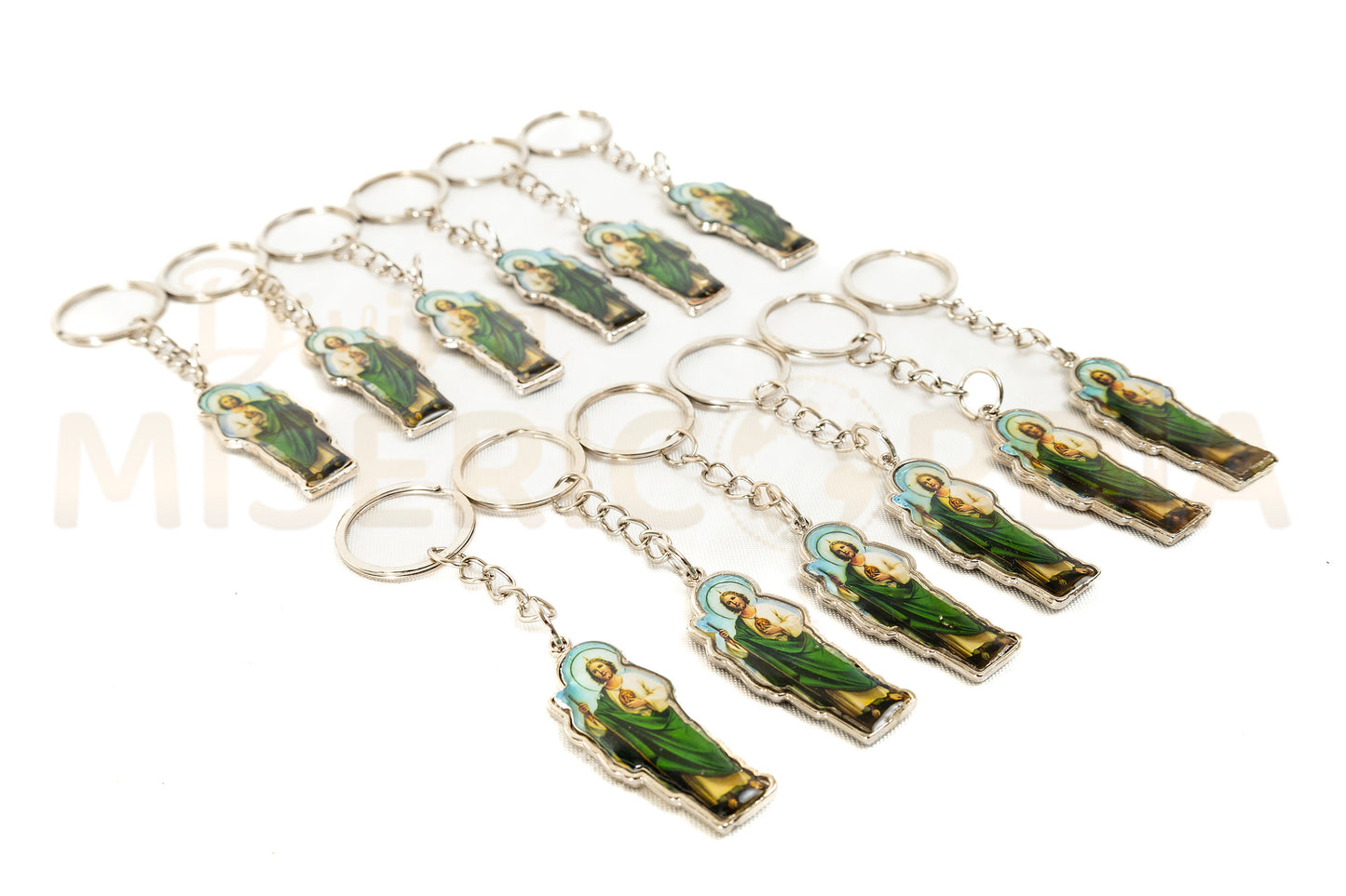 Docena Llaveros Cuerpo Encapsulado BG