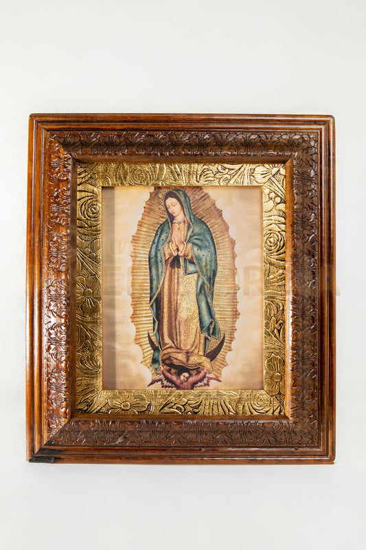 Cuadro Virgen de Guadalupe 20X25