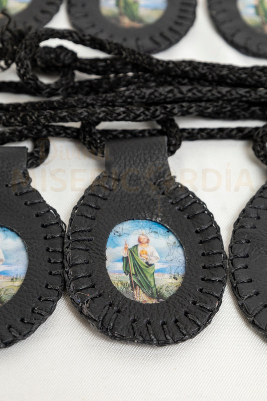 Escapulario San Judas Tadeo en Piel PT