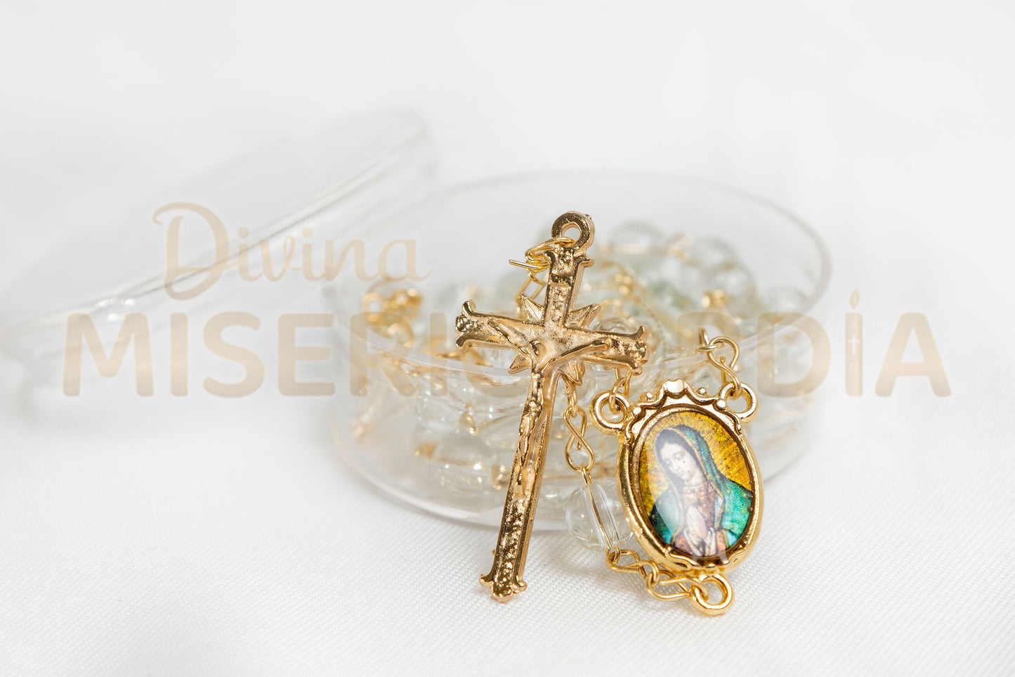 Rosario en Vidrio IR