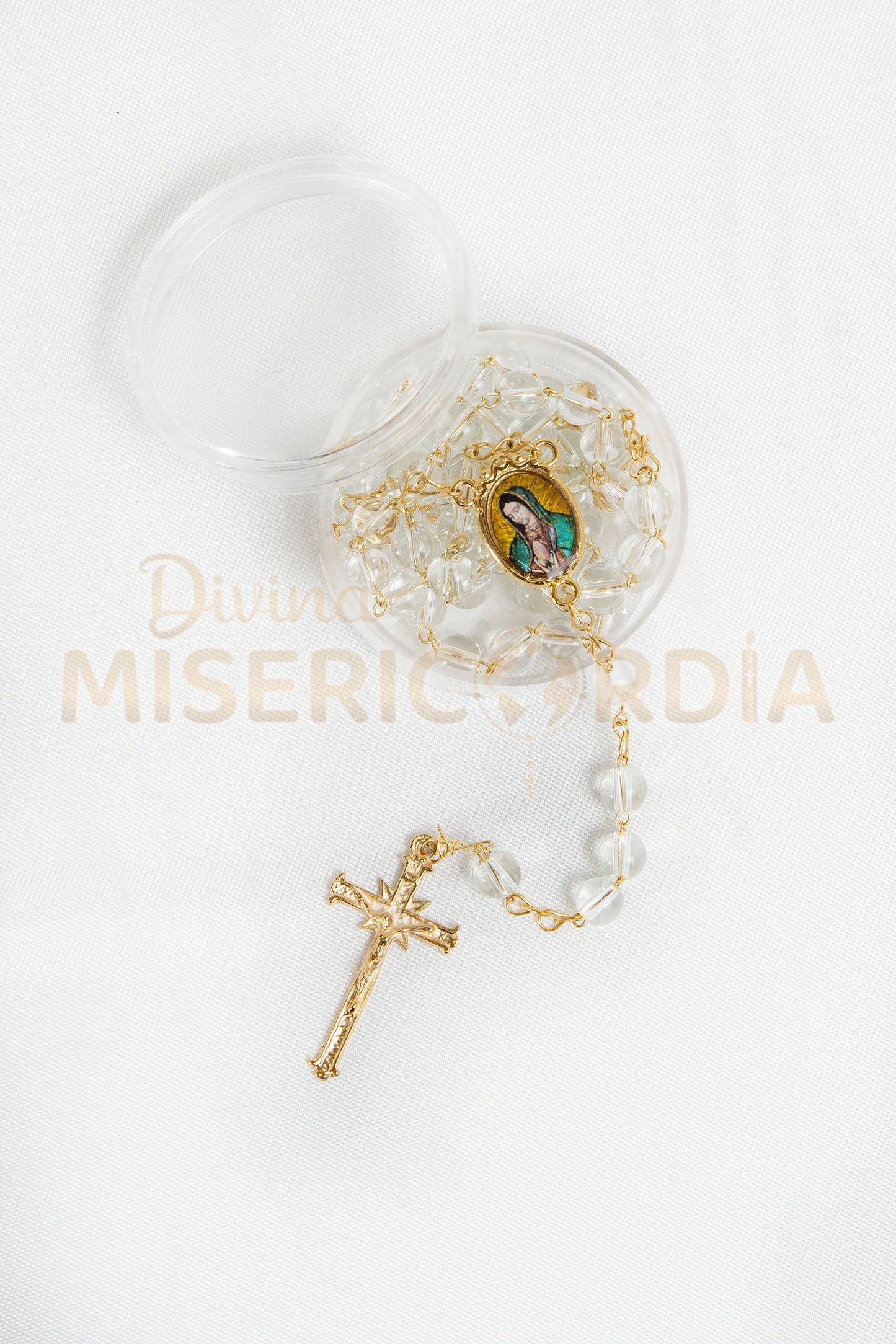 Rosario en Vidrio IR