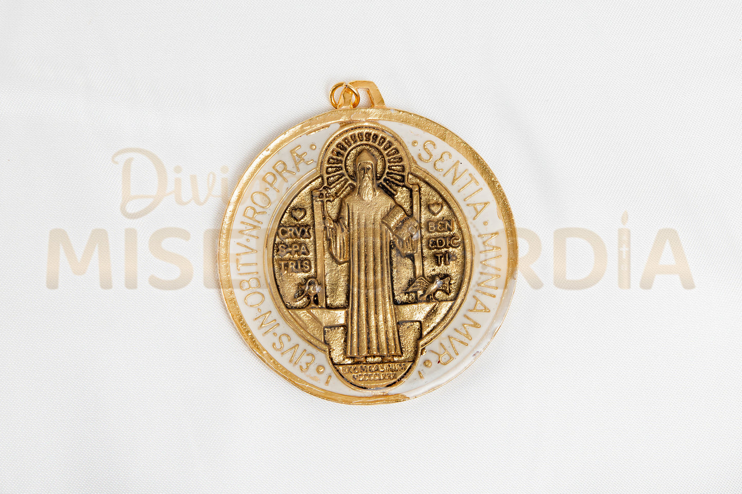 Medalla de San Benito Encapsulada 7.5cm VG
