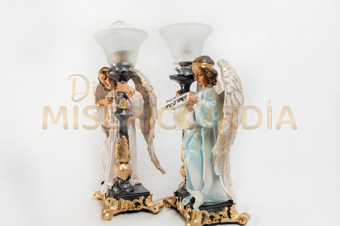 Par de Angeles Custodios de Pie 30 TV