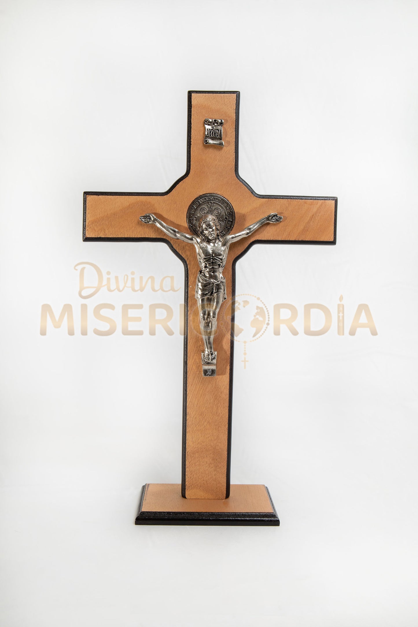 Crucifijo Base San Benito SB22 VL