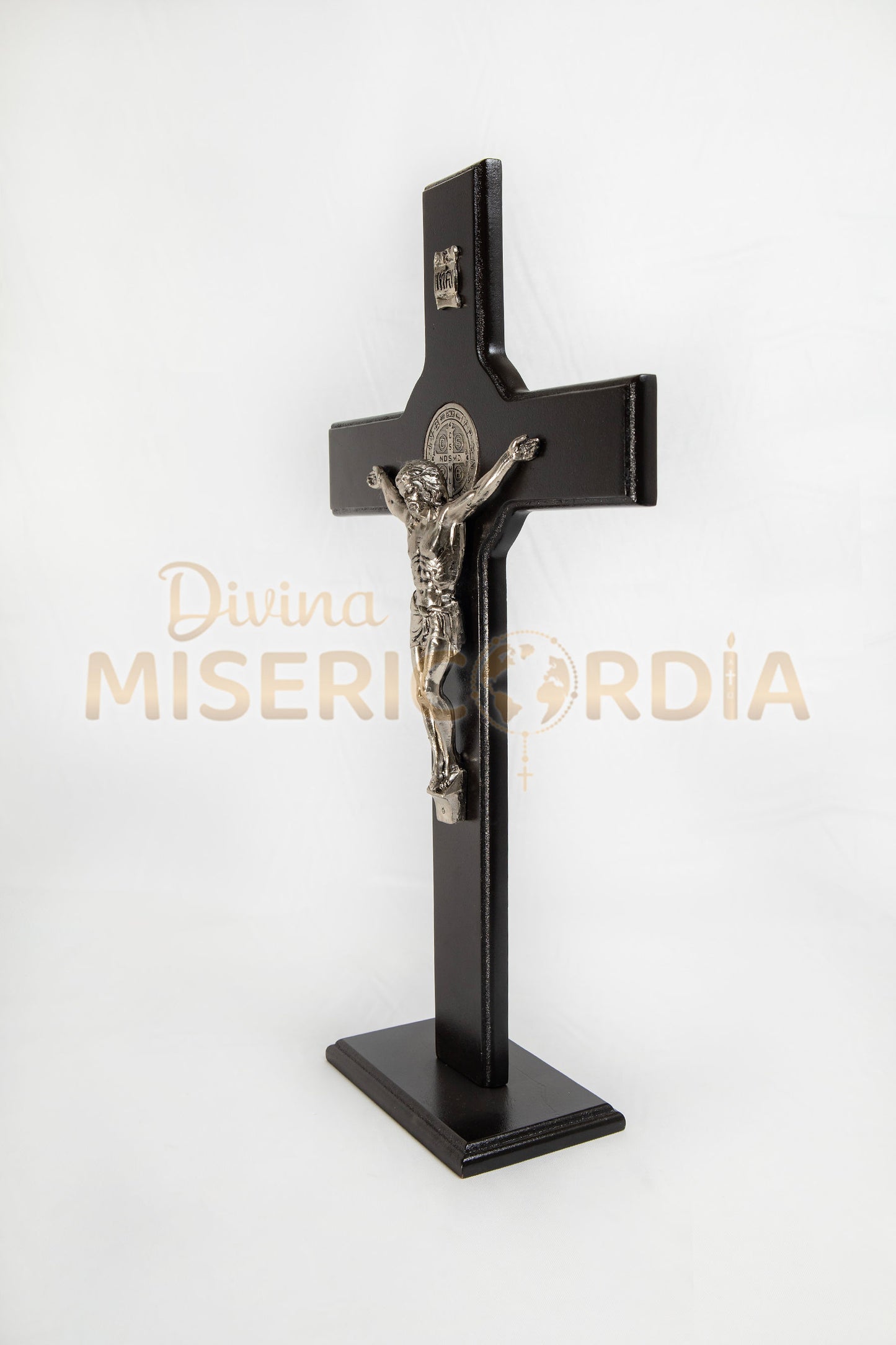 Crucifijo Base San Benito SB22 VL